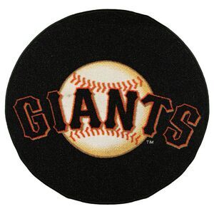 MLB Baseball San Francisco Giants 27" Round Accent Rug